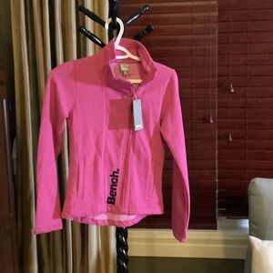 NWT Bench Kids Fuchsia zip-up Jacket